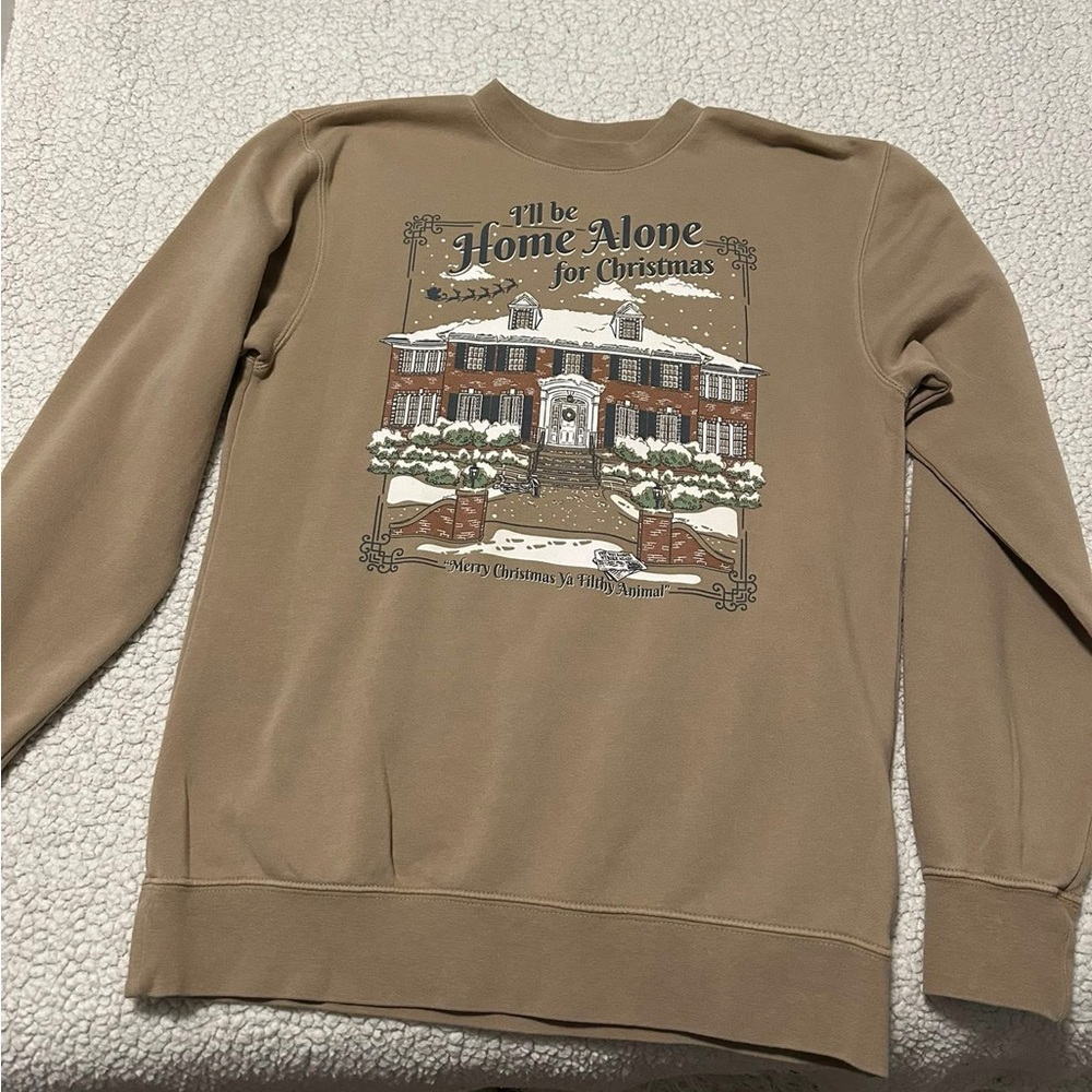 Zipadee Tees Home Alone Sweatshirt S